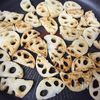 れんこんと豚こまの甘辛青のり炒めの工程3