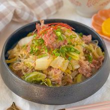 失敗しらず！ほったらかしでとろ旨◎【白菜と春雨の中華炒め】