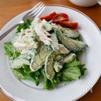 『チキンときゅうりとアボカドのクリーミーサラダ』簡単副菜☆
