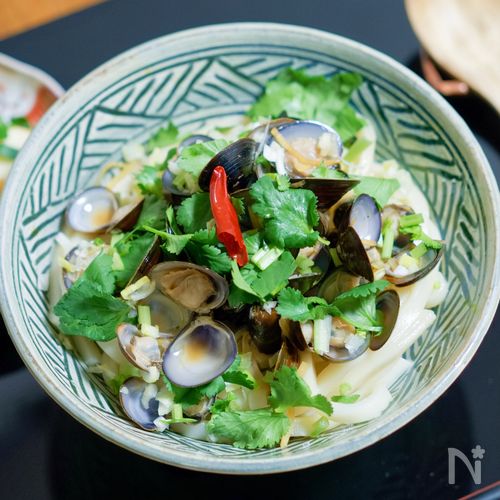 しょっぱうまい!台湾風しじみしょうゆうどん