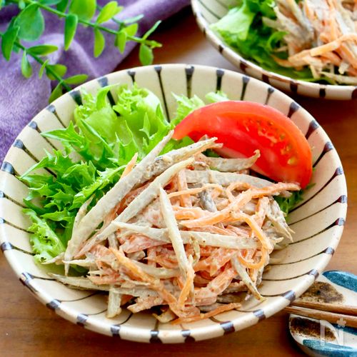 【和風ごぼうサラダ】15分でできる簡単副菜♪