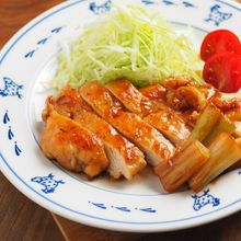鶏むね肉の香味照り焼き