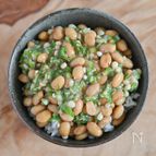 ネバネバでパワーアップ！火を使わない！オクラ納豆ごはん
