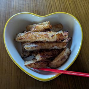 あ～はの作ってみた!投稿(長芋の醤油チーズ唐揚げ【シャキほく♪簡単おつまみ】)