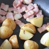新じゃがのチーズジャーマンポテトの工程3