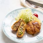 春キャベツがモリモリ食べられる♪キャベツたっぷりメンチ