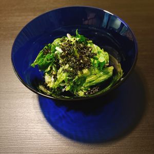 りんの作ってみた!投稿(やみつき！《レタスと韓国のりの簡単サラダ》)