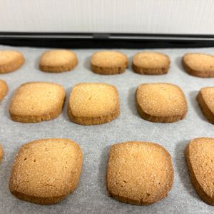 とんとんすととんの作ってみた!投稿(お店レベル♡食べたら止まらない♡計量50♡シンプルクッキー♡)