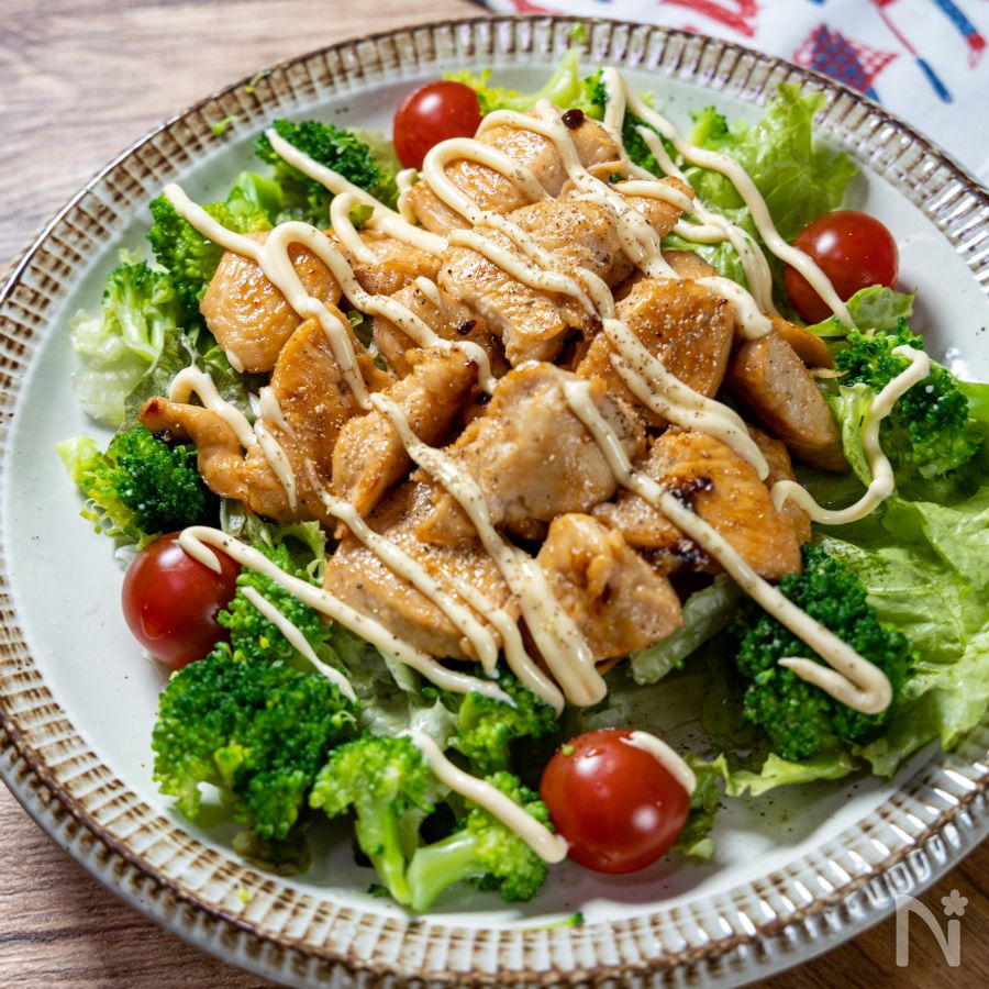 照り焼きチキンとアスパラの炒め物 レシピ