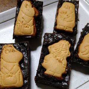 はるねこの作ってみた!投稿(レンジで5分！【クッキーブラウニー】生クリーム＆バター不要！)