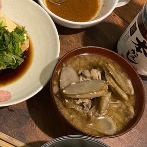 丼の作ってみた!投稿(【舞茸とごぼうの豚汁】旨みたっぷり溢れる豚汁♪♪)