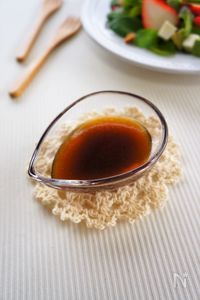バルサミコ酢のドレッシング