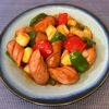 𝔂𝓾𝓶𝓲🍓の作ってみた!投稿(ソヤ(ソーセージヤチェポクム)ソーセージ野菜炒め・韓国おかず)