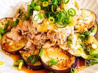 【豚しゃぶとなすのおろし香味だれ】さっぱり簡単♪