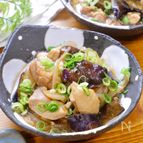ポン酢で簡単！『鶏となすのさっぱり煮』