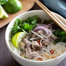 牛肉のフォー風そうめん