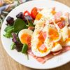 【ベーコンエッグの濃厚チーズがけ】とにかく簡単に作れる!