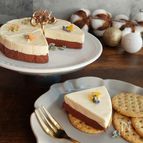 6ピースチーズで☆デコレーションケーキ風