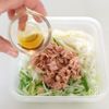 【レンジで簡単】長ねぎとツナの中華あえの工程3