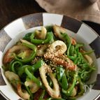 【ピーマンとちくわの甘辛オイスターソース炒め】ご飯がすすむ！