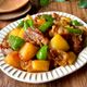 【豚バラとじゃがいもの照り焼き】ご飯がすすむ甘辛味♪