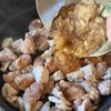 【絶品みぞれダレ】鶏もも肉とれんこんの黒酢炒めの工程4