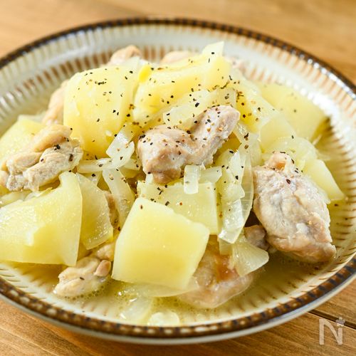 作業時間5分！【鶏じゃが塩バター】