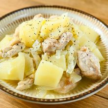 作業時間5分!【鶏じゃが塩バター】