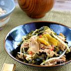 飯泥棒☆ピリ辛ニンニク豚高菜炒め！