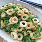 ピーマン竹輪シーチキンの甘辛炒め
