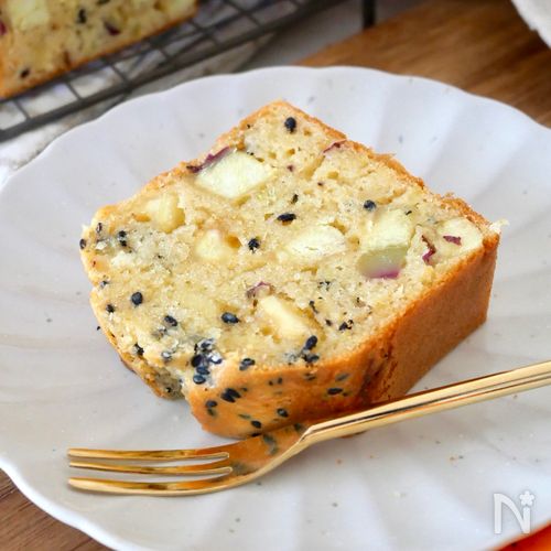 バター不使用【米粉のさつまいもパウンドケーキ】