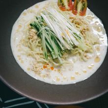 冷やし納豆担々麺