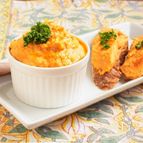 赤パプリカのフムス（ひよこ豆のディップ）
