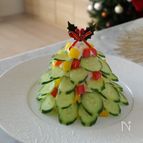 クリスマスツリーのポテトサラダ