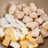 【鶏ごぼうの甘辛炒め】厚揚げでかさ増し節約★の工程2