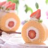 いちごの蜂蜜ロールケーキ＊ワンボウル*卵温め不要*