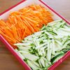 【人参とズッキーニのしりしり】10分で簡単！作り置きにもOKの下準備