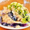 とろとろウマい！なすと揚げ玉のマヨめんつゆあえ