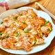 【鶏むねの枝豆チーズ焼き】フライパンのみ◎混ぜて焼くだけ！