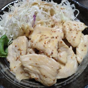 こばぴいの作ってみた!投稿(鶏むね肉でマスタードマヨチキン)