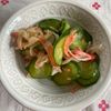 万福の作ってみた!投稿(すぐでき！さっぱり美味しい『きゅうりとかにかまのごま酢和え』)