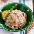 重ねて蒸すだけ♪『豚バラもやしの重ね焼き＊おろしポン酢がけ』