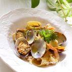 イタリア発！あさりと小えびのショートパスタ