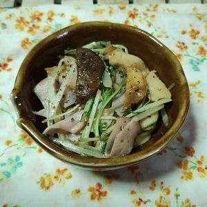 M＊Pの作ってみた!投稿(味付け簡単スピード副菜！エリンギとハムの白だしバター炒め)