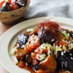 ご飯もお酒も進む！甘辛♪「麻辣（マーラー）なすトマト炒め」
