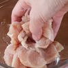 春キャベツと鶏むねの回鍋肉の工程2