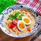 混ぜるだけ~そうめんで冷やし担々麺風！