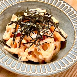 michuの作ってみた!投稿(明太レンコン和え│シャキ旨♪10分おつまみ副菜)