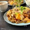 【豚こまとレンコンのキムチーズ炒め】の工程7
