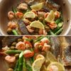 ビストロ級！魚介のレモンバターソテーの工程3
